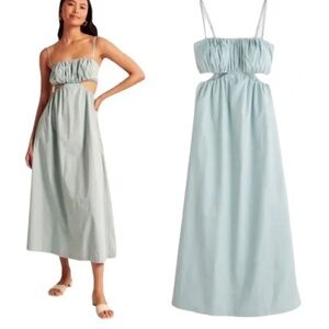 A&F Bubble Top Maxi Dress